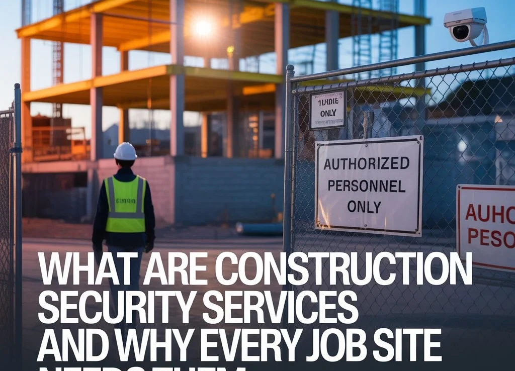 What Are Construction Security Services and Why Every Job Site Needs Them