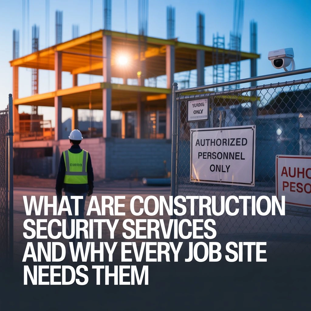 What Are Construction Security Services and Why Every Job Site Needs Them
