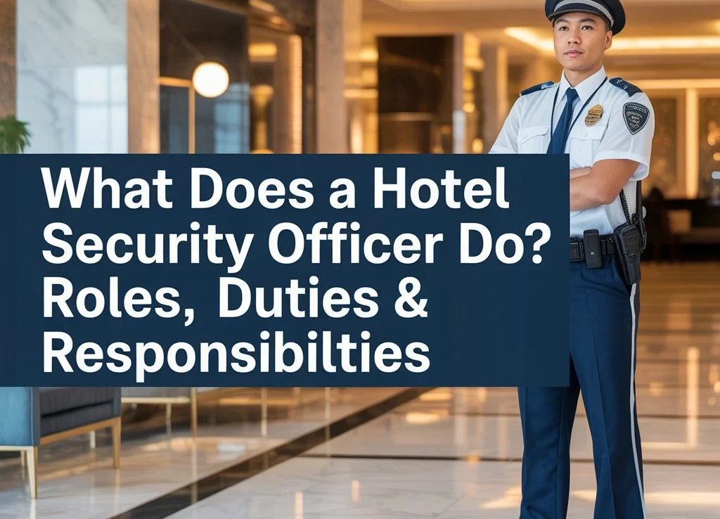 What Does a Hotel Security Officer Do? Roles, Duties & Responsibilities