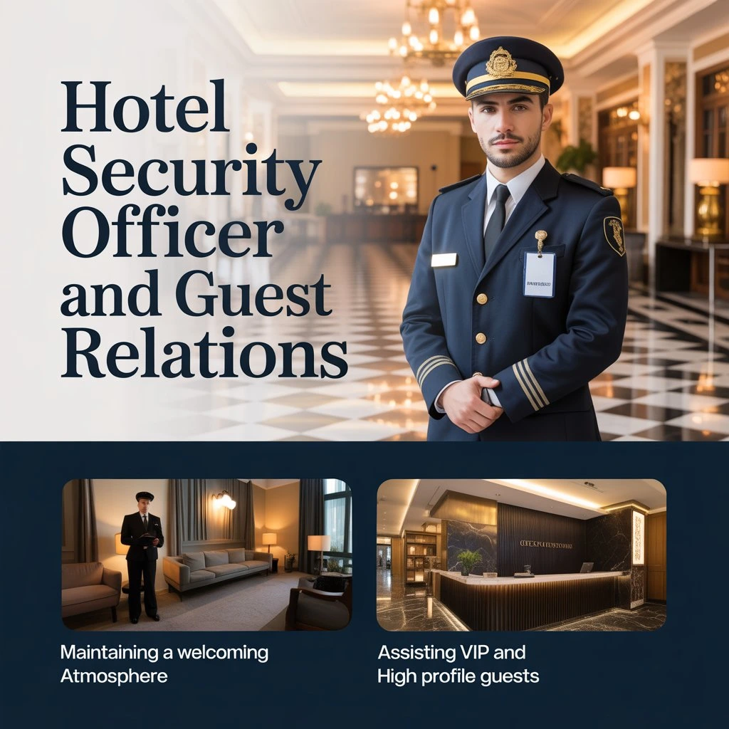 Hotel Security Officer and Guest Relations