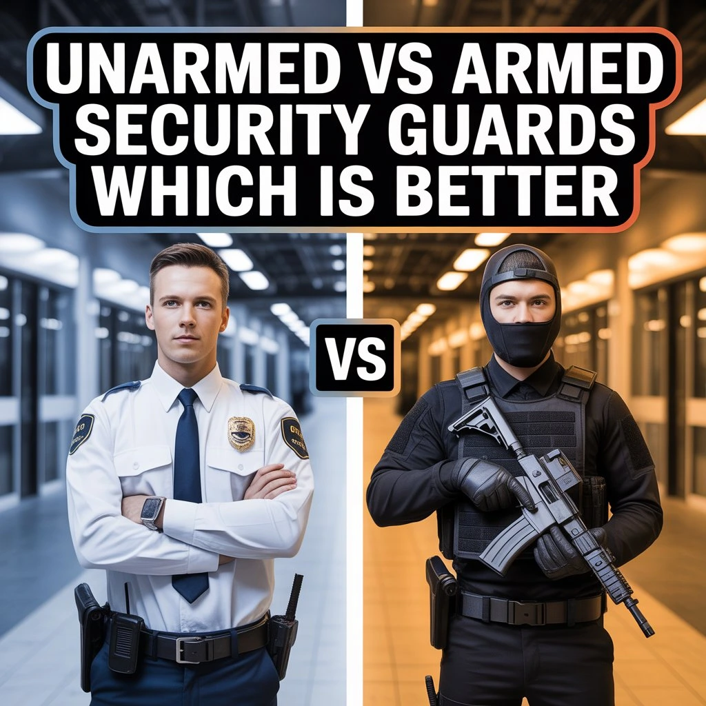 Unarmed vs Armed Security Guards: Which Is Better for Your Business