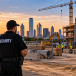 Construction site security measures for a Texas job site